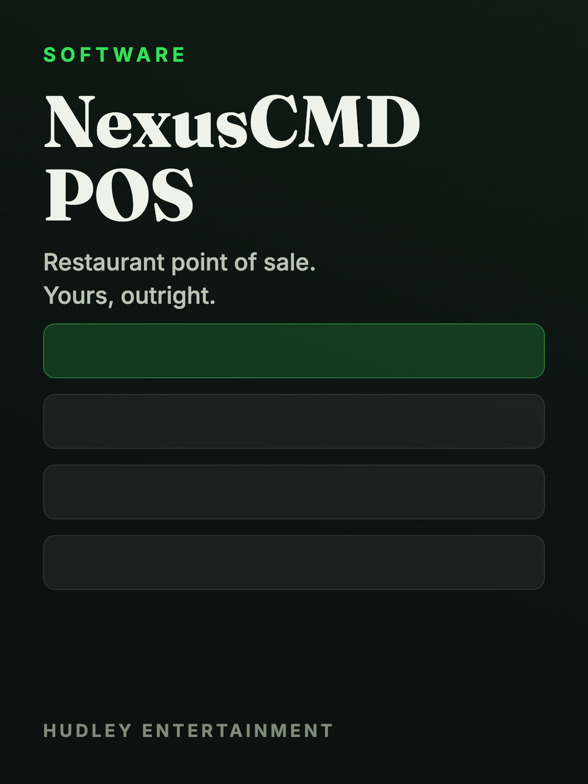 NexusCMD POS